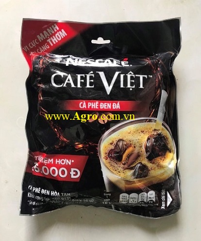 Cà phê đen đá Nescafe café Việt
